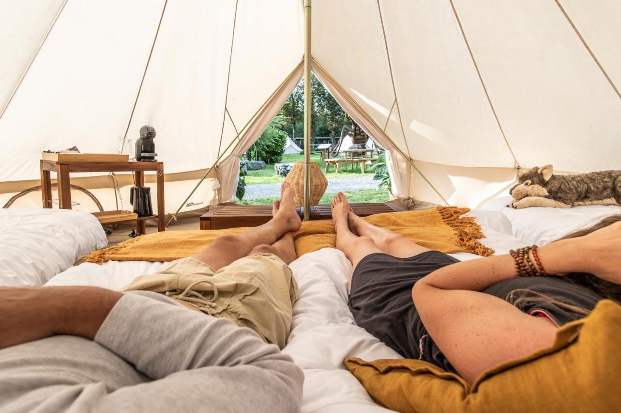 Cocoon Village - Glamping - Domaine Des Grottes De Han Rochefort Exterior photo